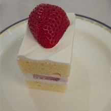 ホテル雅叙園東京の画像｜入刀されたケーキのおすそ分け