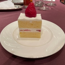 ホテル雅叙園東京の画像｜ケーキカットのケーキ