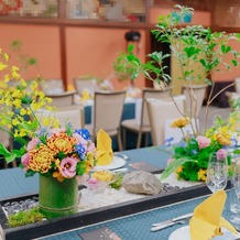 ホテル雅叙園東京の画像｜テーブル装花