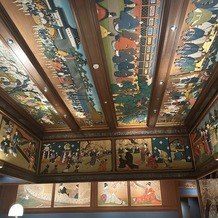 ホテル雅叙園東京の画像｜天井まで美術品があって式場であることを忘れてしまうほど素敵な室内でした