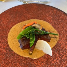 ANAクラウンプラザホテル岡山の画像｜大好きなお肉！ドレスがきつくなっても料理だけは残さず食べると決めていました。とてもおいしかったです！