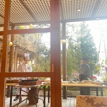 ノビアノビオの画像｜一階の披露宴会場！ここは普段はカフェもされてるのですごくオシャレな雰囲気