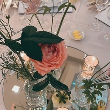 ソラ 神戸　SOLA KOBEの画像｜ゲストテーブル装花