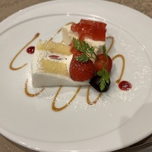 大宮 清水園の画像｜試食のコースのデザートでいただきました。ショートケーキもチーズケーキもとても美味しかったです。