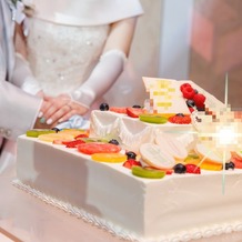ホテル日航成田の画像｜新婦デザインリクエストのウェディングケーキ