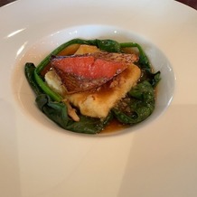 IN THE SUITE（イン　ザ　スイート）の画像｜魚は普段あまり食べないですが、すごく美味しかったです