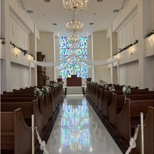 アール ベル アンジェ Ｎａｇｏｙａの画像｜ステンドグラスがきれいでした。