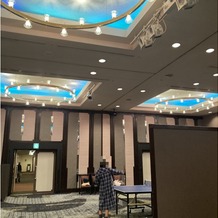 ホテルエピナール那須／那須高原　森のチャペルの画像｜人気のある披露宴会場（見学当日は卓球場として開放されていました）