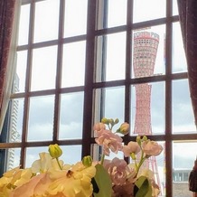 ホテル ラ・スイート神戸ハーバーランド　（ＨＯＴＥＬ　ＬＡ　ＳＵＩＴＥ　ＫＯＢＥ　ＨＡＲＢＯＲＬＡＮＤ）の画像｜披露宴会場からの景色