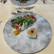 エテルナ高崎の画像｜前菜のサラダとムースです