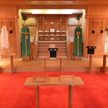 岡山プラザホテルの画像｜挙式会場(神殿)