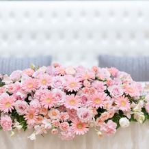 マリアージュ彦根の画像｜高砂の装花