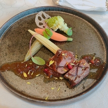 Ｒａｖｉｒ Ｏｋａｙａｍａ （ラヴィール岡山）の画像｜和牛フィレ肉のグリル
醤油ベースのソースがとても美味しかったです。