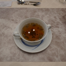 バリテラスCoCo金沢の画像｜試食のスープです。鶏ガラをベースに珍しい野菜が使われておりました。