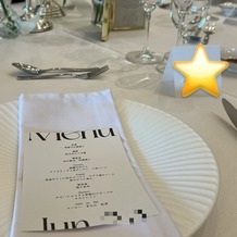 バリテラスCoCo金沢の画像｜料理表の写真です。めっちゃオシャレでした