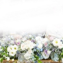 SARAの画像｜メインテーブル装花