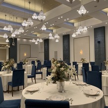 Recent Culture Hotel（リーセントカルチャーホテル）の画像｜青と白で統一されていて、新しく清潔感のある会場でした！