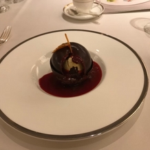 グランドプリンスホテル高輪 貴賓館の画像｜試食会では、チョコレートのデザートをいただきました。