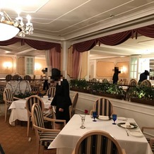 グランドプリンスホテル高輪 貴賓館の画像｜私たちが選択したのは別の披露宴会場ですが、レストランでも披露宴ができるとのことでした。