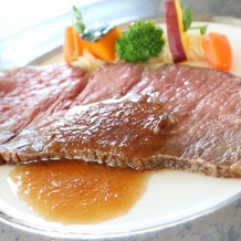 グランドプリンスホテル広島の画像｜ステーキが美味しかったです。