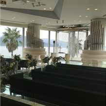 グランドプリンスホテル広島の画像｜見学した日は曇りでしたが、とても綺麗な会場でした。