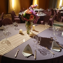 グランドプリンスホテル広島の画像｜テーブルコーディネート