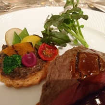 品川プリンスホテルの画像｜メインのお肉料理。