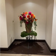 品川プリンスホテルの画像｜ロビーのお花がきれいでした。