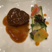 品川プリンスホテルの画像｜メインディッシュのお肉は焼き具合も最高でソースも絶品でした
