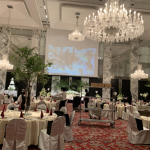 ザ・プリンス パークタワー東京の画像｜披露宴があるそうで準備していました