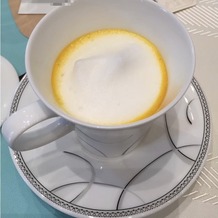 軽井沢プリンスホテル　フォレスターナ軽井沢の画像｜スープの泡がふわふわでした！
