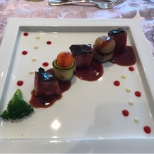 東京マリオットホテルの画像｜メインのお肉料理