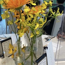ララシャンス　博多の森の画像｜テーブル装花
