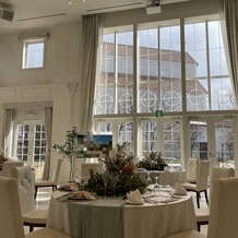 キャナルサイド　ララシャンスの画像｜階段入場ができ、とても広い会場なので下からゲストに全身を見てもらえると思う！