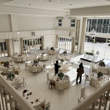ララシャンス迎賓館の画像｜白を基調とした素敵な会場でした。