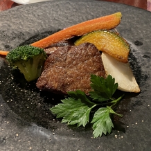 空の庭ウエディングの画像｜福島牛のサーロインステーキ