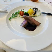 神戸メリケンパークオリエンタルホテルの画像｜フェアでいただいたメイン料理。