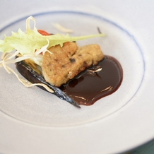 神戸メリケンパークオリエンタルホテルの画像｜前菜2品目。Lagoonの前菜にランクアップしました。