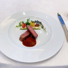 神戸メリケンパークオリエンタルホテルの画像｜メインの肉料理です。