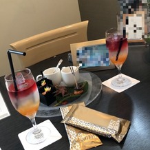 アートグレイス ウエディングコースト 大阪の画像｜説明を聞く時に出して頂いた軽食