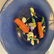 アートグレイス ウエディングコースト 大阪の画像｜試食会の前菜です。