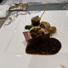 アートグレイス　ウエディングコースト　東京ベイの画像｜試食会の料理(お肉)