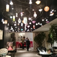 セントグレース大聖堂の画像|披露宴会場入り口