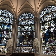 セントグレース大聖堂の画像｜教会内のステンドグラス