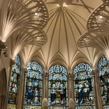 セントグレース大聖堂の画像｜天井がとても高い挙式会場