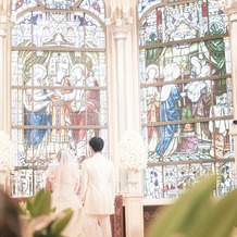 セントグレース大聖堂の画像｜当日の写真
