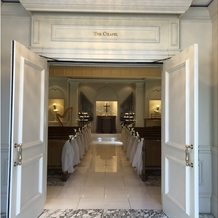 ザ・リッツ・カールトン大阪の画像｜チャペル入口