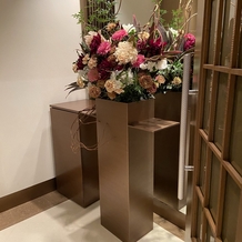 横浜ベイシェラトン ホテル＆タワーズの画像｜季節によってお花が変わります