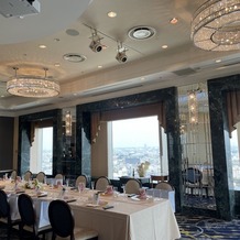 横浜ベイシェラトン ホテル＆タワーズの画像｜28階の眺望が楽しめる披露宴会場です。
