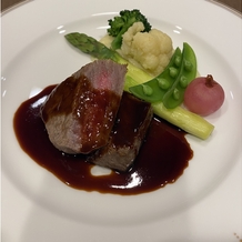 横浜ベイシェラトン ホテル＆タワーズの画像｜試食(牛フィレ肉)